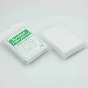 2025 pansement triangulaire non tissé médical chirurgical pansement triangulaire de gaze de coton de premiers secours jetable - Product Image 5