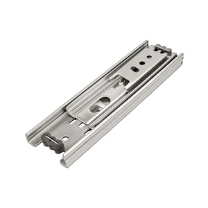 Guide per cassetti a estrazione totale in lega di alluminio da 10 pollici di precisione, con cuscinetti a sfera da 100 libbre, per mobili da <span class=keywords><strong>cucina</strong></span> e vano portaoggetti di camper - Product Image 1