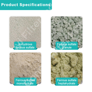 Serbuk Ferrous Sulfate Heptahydrate Kelas Industri Kristal Hijau Muda Agen Pengurang yang Larut - Product Image 5