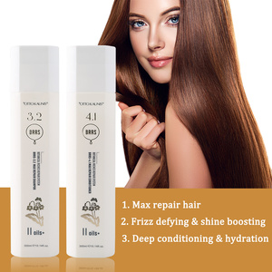 OEM cocco Argan olio idratante riparazione capelli di seta Shampoo naturale Base solfato libero olio per la cura dei capelli Shampoo e balsamo - Product Image 3