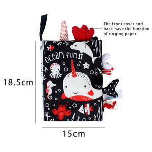 Sách Câu Chuyện Động Vật Bán Chạy Sách Vải Mềm Cho Bé Đồ Chơi Trẻ Em - Product Image 3