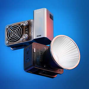 ZHIYUN MOLUS X60/X60RGB 60W COB Luz LED de Video Metálica de Bolsillo, Lámpara de Relleno Portátil para Exteriores para Fotografía - Product Image 2