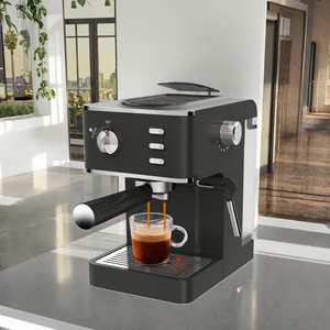 Modern Electric Programmable 2-in-1 20Bar <b>Touch</b> <b>Screen</b> Semi-Automatic Espresso <b>Coffee</b> Maker Smart Multifunction Aluminum EU - Product Image 3