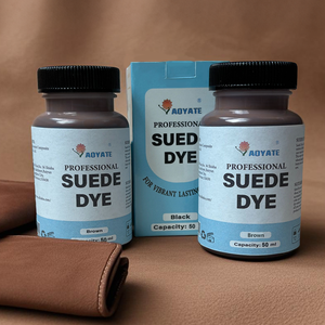 Ecológico 50ml Comenzar una botella Tinte de cuero de gamuza para zapatos impermeables resistentes a la decoloración Bolsas Tinte de gamuza - Product Image 2