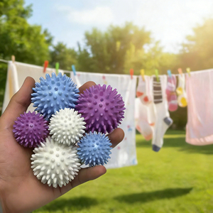 Boules <span class=keywords><strong>de</strong></span> <span class=keywords><strong>lavage</strong></span> en PVC écologique <span class=keywords><strong>de</strong></span> haute qualité, <span class=keywords><strong>anti</strong></span>-emmêlement et <span class=keywords><strong>anti</strong></span>-taches, disques <span class=keywords><strong>de</strong></span> <span class=keywords><strong>lavage</strong></span> et boules pour sèche-linge - Product Image 2