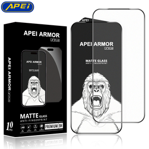 ฟิล์มกระจกนิรภัย AG Matte HD ป้องกันรอยนิ้วมือ ความแข็ง 9H สำหรับ <span class=keywords><strong>iPhone</strong></span> 18 17 16 15 Pro <span class=keywords><strong>Max</strong></span> /18 Ultra และ Samsung - Product Image 1