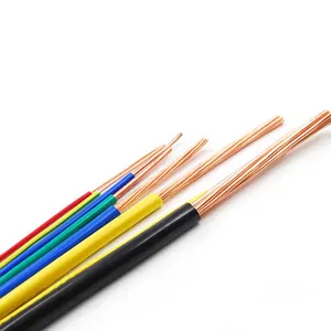 Electric Supplies Solid Tinned Copper Conductor 26 AWG 9 AWG 16AWG 1.5mm UL10603 with Single Core Electrical Wire