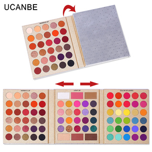 UCANBE 86 colore golden girl eye shadow coreano eyeshadow pallet <span class=keywords><strong>ombretti</strong></span> vegan high rich creamy pigment eyeshadow palette - Product Image 4