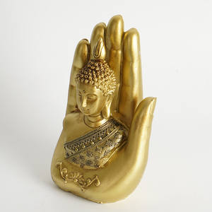 <span class=keywords><strong>Statue</strong></span> di <span class=keywords><strong>Buddha</strong></span> in resina figurine di <span class=keywords><strong>Buddha</strong></span> da dito per ornamenti da tavola per ufficio decorazioni Zen - Product Image 3
