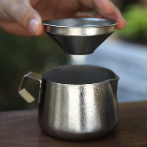 钛功夫茶具便携户外野营餐具茶壶茶杯徒步休闲旅游茶具盖湾 - Product Image 5