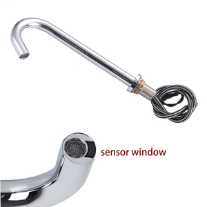 <span class=keywords><strong>Grifo</strong></span> de agua con Sensor eléctrico de cuello de cisne de alta calidad, cubierta sin contacto, <span class=keywords><strong>lavabo</strong></span> de baño, <span class=keywords><strong>lavabo</strong></span> de Hotel, uso de cocina, modelo de cocina, 2017 - Product Image 4