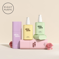 Bouteille pulvérisateur carrée en PETG pour cosmétiques et soins de la peau, en plastique, 30/50/80/120/150/200 ml, vente chaude