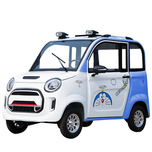 รถมอเตอร์ไซค์ไฟฟ้าขนาดเล็ก 4 ล้อ สำหรับผู้ใหญ่ แบบมีหลังคาปิด - Product Image 1