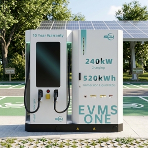 Solution de recharge de véhicules électriques SCU pour les flottes 240 kW avec batterie, solution tout-en-un - Product Image 1