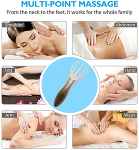 Massaggiatore della testa del massaggiatore del cuoio capelluto della stazione termale di vibrazione tenuta in mano elettrica senza fili di vendita calda di <span class=keywords><strong>Amazon</strong></span> - Product Image 6