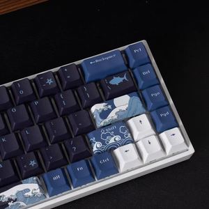 Personnalisé <span class=keywords><strong>Keycaps</strong></span> 87 Touches OEM Profil DYE Sublimation Black Coral Sea <span class=keywords><strong>GMK</strong></span> <span class=keywords><strong>KEYCAPS</strong></span> Keyboard <span class=keywords><strong>Keycaps</strong></span> - Product Image 4