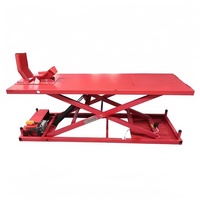 Table élévatrice à ciseaux hydraulique électrique robuste ZeHoo pour moto, équipement de réparation pour garage et atelier