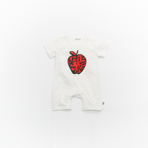 Combinaisons pour bébés filles nouveau-nés avec motif de fruits mignons imprimé sur mesure en Chine - Product Image 2