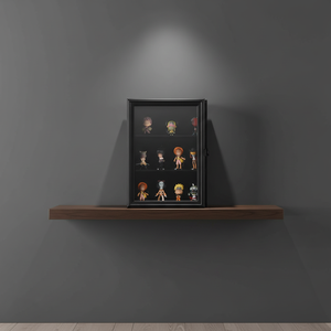 Vitrine de présentation pour figurines, boîte de présentation pour figurines d'<span class=keywords><strong>action</strong></span>, boîte de présentation pour figurines à tête mobile, boîte à ombre en vrac - Product Image 1