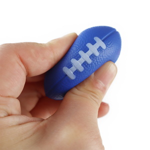 뜨거운 판매 사용자 정의 로고 PU 폼 안티 스트레스 축구 단단한 미국 축구 스트레스 짜기 공 장난감 - Product Image 6