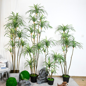 Artificial Palm <b>Tree</b> Indoor Floor Plant Soft Pvc High Simulation Home Decoration Wedding Props - Product Image 3