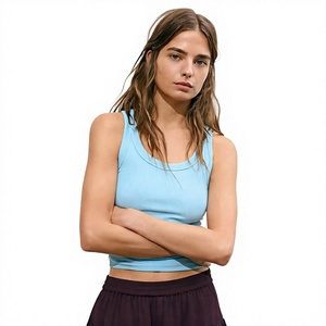 Jupe courte décontractée pour femme en mousseline de soie violette à volants, taille mi-haute élastique, couleur unie, tissu tissé, coupe classique - Product Image 4