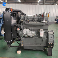 Moteur diesel multicylindre ZH4100ZD 50 CV, unité de puissance complète standard, groupe électrogène pour machines d'ingénierie, pompe à eau, moteur
