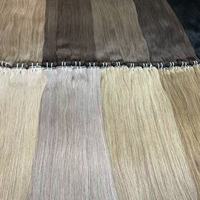 Livraison Gratuite 100% Cheveux Naturels Bruts Alignés Double Drawn Marron Extensions de Cheveux Colorées Vietnamiennes