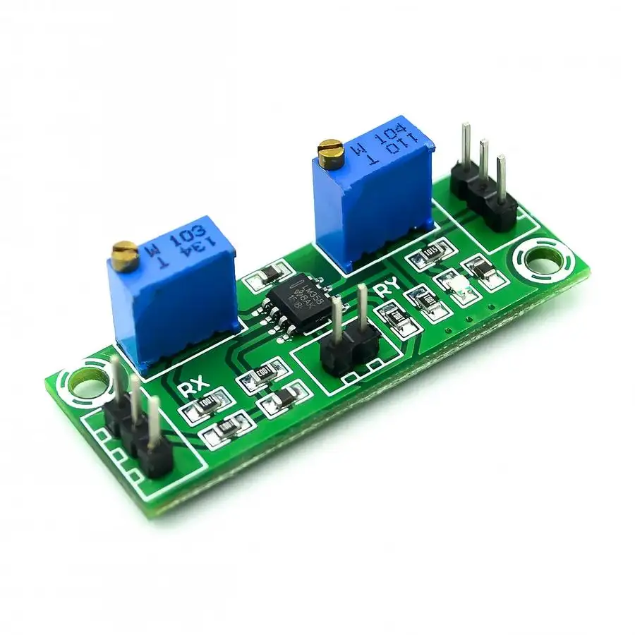 LM358 Schwacher Signal verstärker Spannungs verstärker Sekundäres Operations verstärker modul Single Power Signal Collector