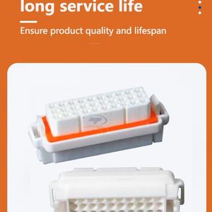 Connecteur carré blanc 30 broches pour contrôleur de vélo électrique, prise de transfert de ligne de frein, connecteur d'assemblage de véhicule électrique - Product Image 6