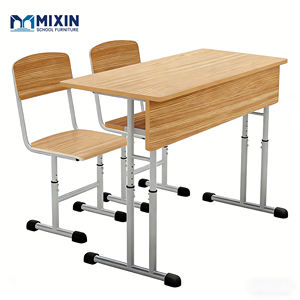 Ensemble table et chaise réglables en hauteur pour l'école à prix compétitif - Product Image 1