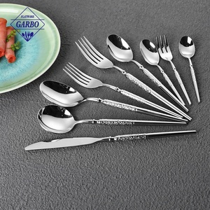 5 Sao Khách Sạn Và Nhà Hàng Sử Dụng Dao Kéo Sang Trọng Bạc Dĩa Và Thìa Dao Đặt Nặng Độ Dày Dao Kéo Cho Bán Lẻ - Product Image 1