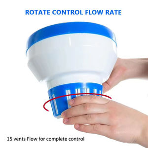 Ventas calientes Tabletas de flujo de liberación ajustable Flotador Dispensador de cloro flotante <span class=keywords><strong>fuerte</strong></span> para <span class=keywords><strong>piscinas</strong></span> - Product Image 3