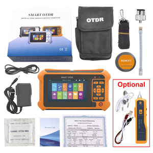 เครื่องทดสอบไฟเบอร์ออปติกแบบพกพา MINI SMART OTDR TM292D 1310/1550nm หน้าจอสัมผัส ฟังก์ชั่นหลากหลาย พร้อม VFL OPM OTDR - Product Image 5