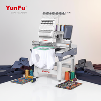 Machine à broder informatisée 12 aiguilles 1200 tr/min pour casquettes et t-shirts avec moteur à roulement, nouvelle, pour usage domestique et confection de vêtements