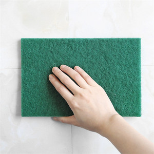 Almohadilla de fregado para limpieza de cocina, almohadilla exfoliante abrasiva verde para lavar y limpiar platos - Product Image 5