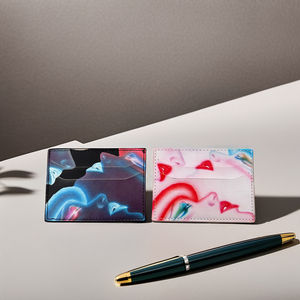 Logo personnalisé oem cadeaux d'affaires rfid porte-cartes en cuir personnalisé porte-cartes en cuir porte-cartes pour hommes - Product Image 3