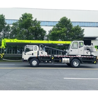 Utilisé ZTC250A5-3 ZTC250A ZTC25 Zoomlion 8 tonnes 12 tonnes mini camion monté grue camion à benne basculante avec grue