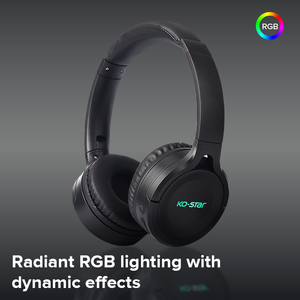 Casque de jeu sans fil de haute qualité pour joueurs, avec éclairage RGB, vente en gros - Product Image 3