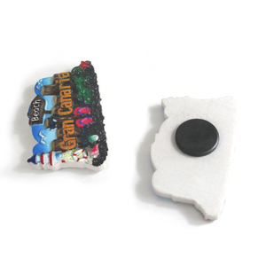 ตู้เย็นแม่เหล็กเรซินสั่งทำของที่ระลึกด้วย UV พิมพ์3D ชื่อเมือง grancanaria ดีไซน์ชายหาดเป็นมิตรต่อสิ่งแวดล้อม - Product Image 2