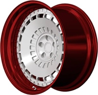 Jantes en alliage d'aluminium forgé 2 pièces, moyeux personnalisés de 17 à 26 pouces, jantes en alliage multi-spécifications avec ET 35 mm, 40 mm, 20 mm, PCD