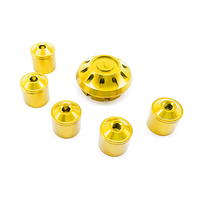 Cache-trou de moyeu de roue, vis en aluminium CNC pour Vespa GTS Sprint Primavera LX LXV 50 125 250 300, accessoires de scooter et de moto