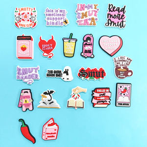 Personalized English Phrases <strong>Shoe</strong> <strong>Charm</strong> Custom <strong>Shoe</strong> <strong>Charms</strong> Designers PVC LOGO Cartoon Anime Custom <strong>Shoe</strong> <strong>Charms</strong> Packs for Clogs - Product Image 4