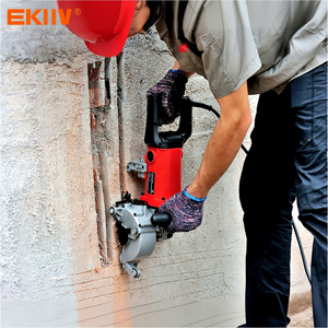 เครื่องเซาะร่องผนัง EKIIV M129 รุ่นประหยัด พร้อมใบมีด 4 ใบ และกล่องเครื่องมือพลาสติก สำหรับงานไฟฟ้าและประปาที่คุ้มค่า - Product Image 1
