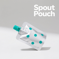 Sacs de conservation pour aliments pour bébés en PE imprimés en héliogravure de qualité alimentaire, sans BPA, avec bec verseur, pour emballage de lait et aliments pour animaux de compagnie