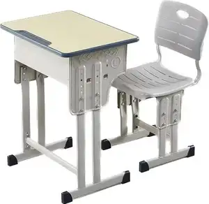 Factory direct sale tutoring class training classroom home teaching children's desk student writing desk and chair set