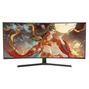 Oem 34-inch siêu rộng 4K 144Hz/165Hz chơi game cong PC màn hình có thể điều chỉnh đứng với 1500r cho máy tính chơi game