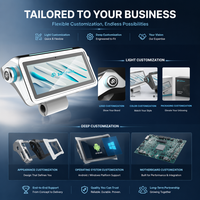 Fabricant de chariots intelligents, chariot de courses intelligent, terminal de paiement en libre-service, conception personnalisée OEM ODM, certifié CE RoHS