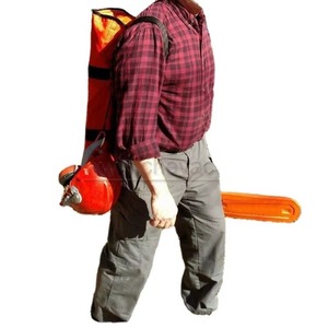 BSCI factory China Supplier Vehicle Forestry Tools Kits Bag Rugged Canvas Outdoor <b>Chainsaw</b> Carry Bag - Product Image 4