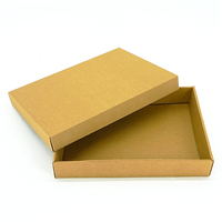 Caja de Almacenamiento de Documentos Corrugada Marrón, Embalaje Ecológico Personalizado, Caja Organizadora de Archivos con Diseño Personalizado para Oficina